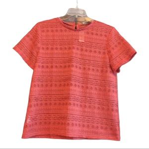 NWT Loft lace blouse size L